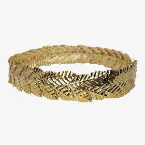 Elegant Caesar Laurel Leaf Gold Crown Costume Accessory for Halloween 👻